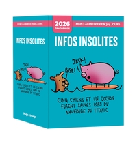Picture of Mon calendrier 2026 - Infos insolites