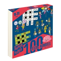 Picture of 100 jeux de nombres pour super futés 9-11 ans