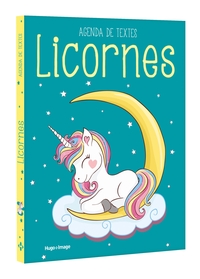 Image de Agenda de texte licornes