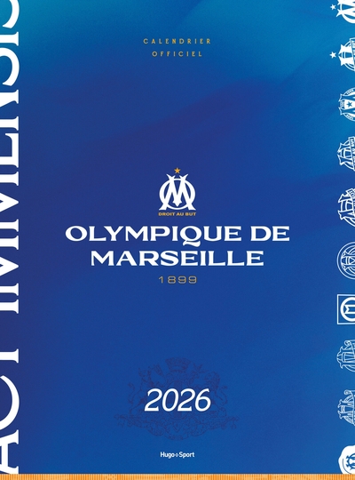 Picture of Calendrier mural Olympique de Marseille 2026
