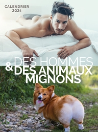 Image de Calendrier mural Hommes et Animaux trop mignons 2024