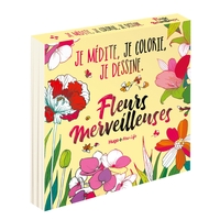 Image de Fleurs Merveilleuses - Je médite, je colorie, je dessine