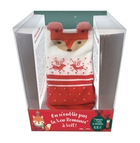 Picture of Coffret 2 romances de Noël et des chaussettes renard