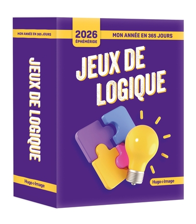 Image de Mon année en 365 jours - 2026 - Jeux de logique