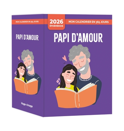 Image de Mon calendrier 2026 - Papi d'amour
