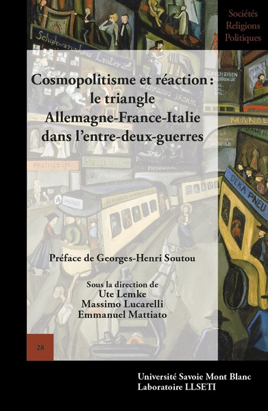 Picture of Cosmopolitisme et réaction: le triangle  Allemagne-France-Italie dans l'entre-deux-guerres