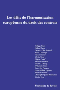 Picture of LES DÉFIS DE L'HARMONISATION EUROPÉENNE DU DROIT DES CONTRATS