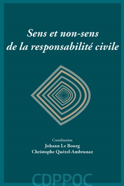 Image de SENS ET NON-SENS DE LA RESPONSABILITE CIVILE