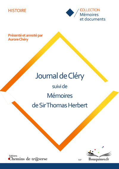 Picture of Journal de Cléry suivi de Mémoires de Sir Thomas Herbert