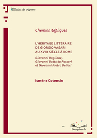 Image de L'héritage littéraire de Giorgio Vasari au XVIIe siècle à Rome