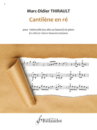 Image de CANTILENE EN RE - EDITION BILINGUE