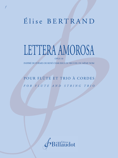 Picture of LETTERA AMOROSA OP.10 - EDITION BILINGUE