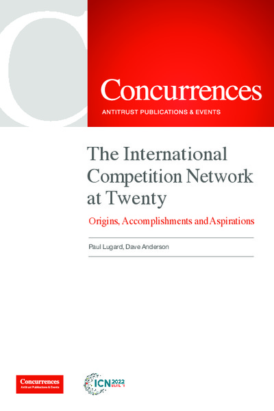 Picture of THE INTERNATIONAL COMPETITION NETWORK AT TWENTY