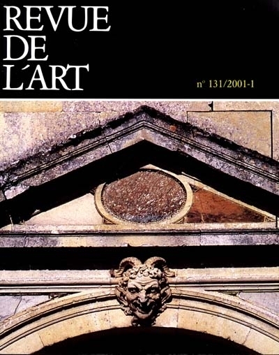 Image de Revue de l'art n° 131 vol 1/2001