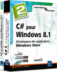 Picture of C# pour Windows 8.1 - Coffret de 2 livres : Développez des applications Windows Store