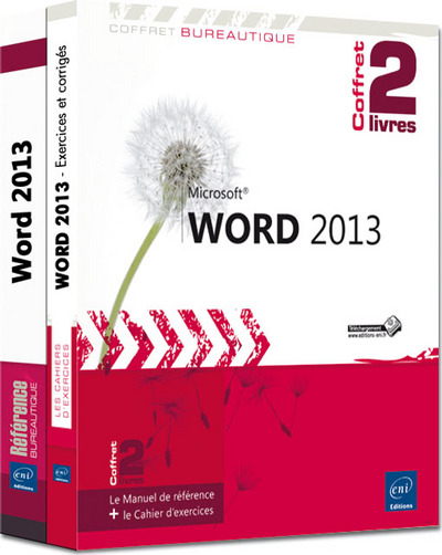 Picture of Word 2013 - Coffret de 2 livres : Le Manuel de référence + le Cahier d'exercices
