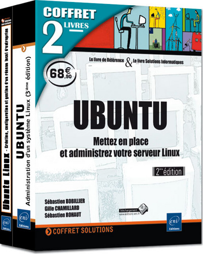 Picture of UBUNTU - Coffret de 2 livres : Mettez en place et administrez votre serveur Linux (2ième édition)