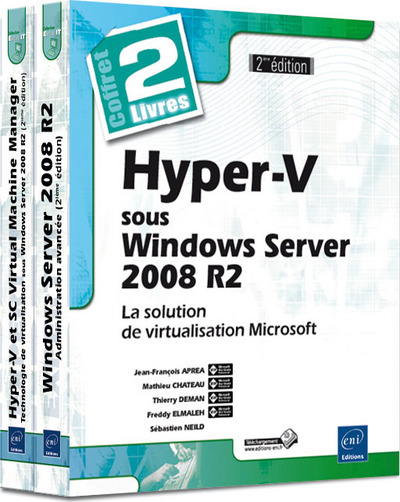 Picture of Hyper-V sous Windows Server 2008 R2 - Coffret de 2 livres : la solution de virtualisation Microsoft