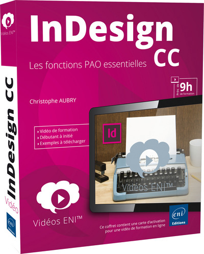 Picture of Vidéo InDesign CC - Les fonctions PAO essentielles