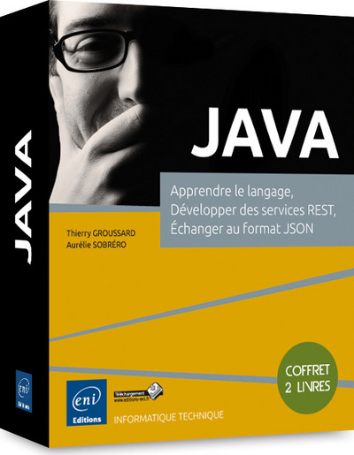 Picture of JAVA - Coffret de 2 livres : Apprendre le langage, Développer des services REST, Échanger au format