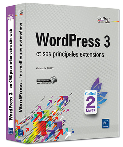 Picture of WordPress 3 - Un coffret de 2 livres : WordPress 3 et ses principales extensions