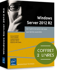 Picture of Windows Server 2012 R2 - Coffret de 2 livres : De l'administration de base aux tâches avancées