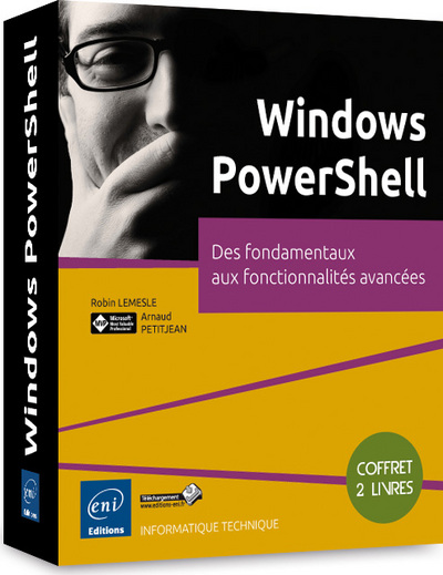 Picture of Windows PowerShell - Coffret de 2 livres : Des fondamentaux aux fonctionnalités avancées