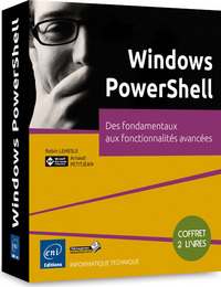 Picture of Windows PowerShell - Coffret de 2 livres : Des fondamentaux aux fonctionnalités avancées