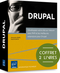 Picture of DRUPAL - Coffret de 2 livres - Développez votre site sur mesure avec PHP et les meilleures extension