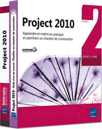 Picture of Project 2010 - Coffret de 2 livres - Apprendre et mettre en pratique en planifiant un chantier de co