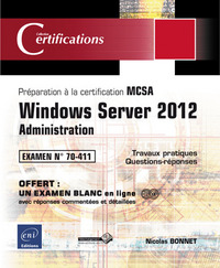 Picture of Windows Server 2012 - Administration - Préparation à la certification MCSA - Examen 70-411