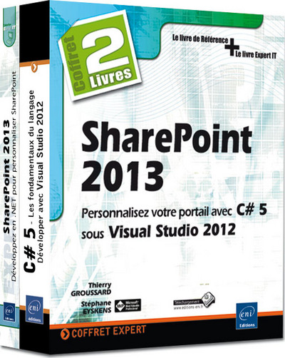 Picture of SharePoint 2013 - Coffret de 2 livres : Personnalisez votre portail avec C# 5 sous Visual Studio 201