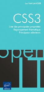 Picture of CSS3 - Propriétés des feuilles de style