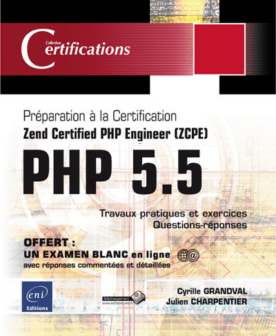Picture of PHP 5.5 - Préparation à la certification Zend Certified PHP Engineer (ZCPE)