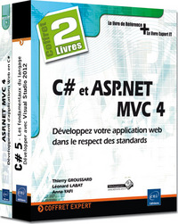 Picture of C# et ASP.NET MVC 4 - Coffret de 2 livres : Développez votre application web dans le respect des sta