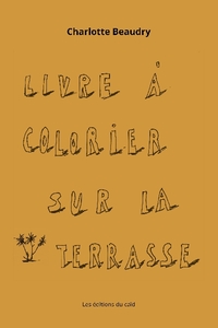 Picture of Livre à colorier sur la terrasse