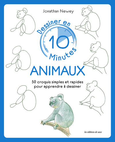 Picture of Dessiner  en 10 minutes : animaux