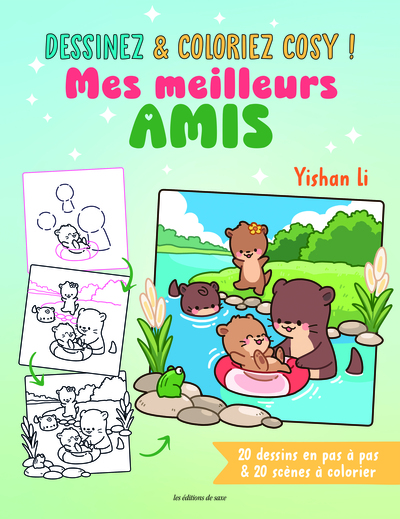 Picture of Dessinez & coloriez cosy : Mes meilleurs amis