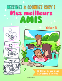 Picture of Dessinez & coloriez cosy : Mes meilleurs amis