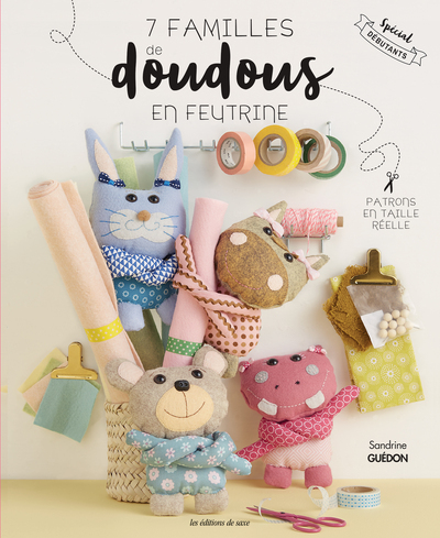 Picture of 7 familles de doudous en feutrine