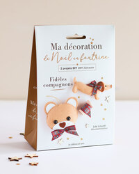 Picture of Pochette Ma décoration de Noël en feutrine : Duo Fideles compagnons