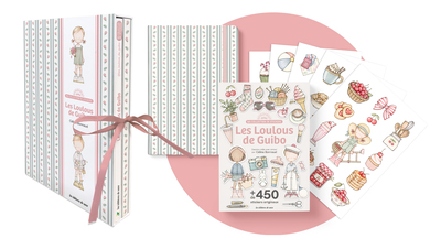 Picture of Coffret journaling ma collection de stickers : les loulous de Guibo