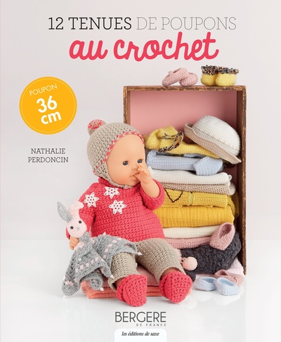 Picture of 12 tenues de poupons au crochet