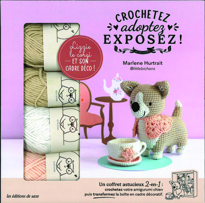 Image de Coffret Lizzy le corgi au crochet