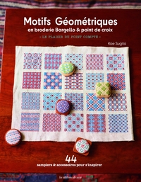 Picture of Motifs géométriques en broderie Bargello & point de croix