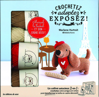 Image de Coffret Marcel le teckel au crochet