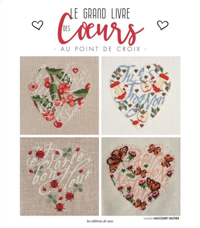 Picture of Le grand livre des coeurs au point de croix