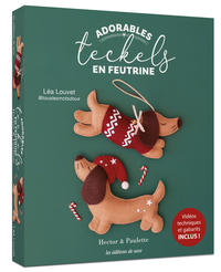 Picture of Coffret Mes teckels en feutrine