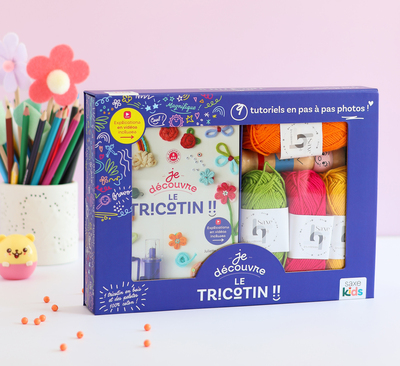 Picture of Coffret Je découvre le tricotin
