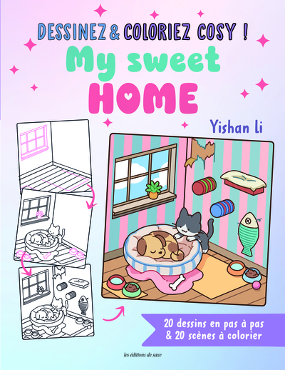 Picture of Dessinez & coloriez cosy : My sweet home cosy